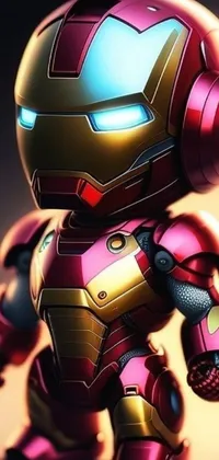 Iron Man Toy Cartoon Live Wallpaper