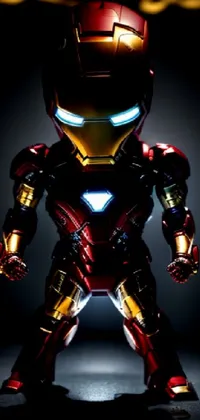 Iron Man Toy Light Live Wallpaper