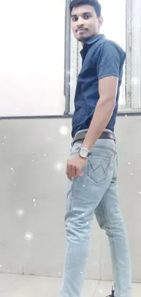 Joint Jeans Shoulder Live Wallpaper