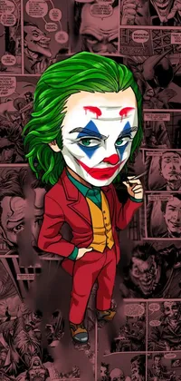 Joker Human Art Live Wallpaper