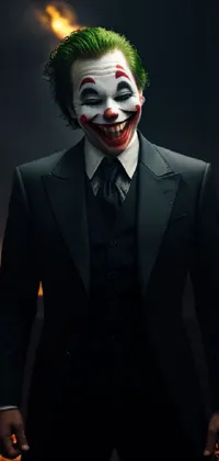 Joker Human Fashion Live Wallpaper