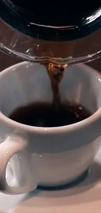 Kona Coffee Tableware Coffee Cup Live Wallpaper