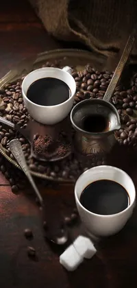 Kona Coffee Tableware Drinkware Live Wallpaper
