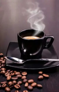 Kona Coffee Tableware Food Live Wallpaper