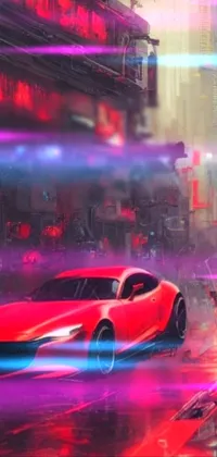 Red Mazda Live Wallpaper