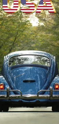 Get ready to add a dynamic touch of style to your phone's screen with this stunning blue car live wallpaper