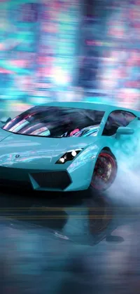 Download Drift Cars Futuristic Lamborghini Wallpaper