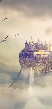 Bring a fantasy world to life on your phone with this stunning live wallpaper