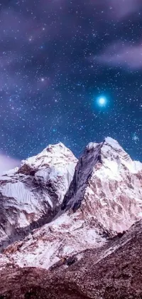 Get mesmerized by the breathtaking Himalayan landscape with this live wallpaper for your phone