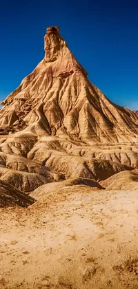 Get lost in the stunning beauty of the desert with this live phone wallpaper
