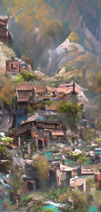 Landscape Mountain World Live Wallpaper
