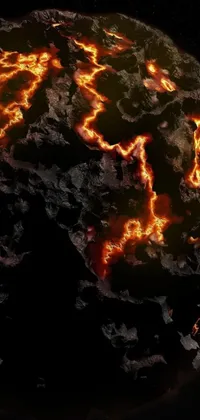Lava World Flame Live Wallpaper