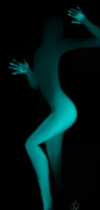 Leg Human Body Flash Photography Live Wallpaper