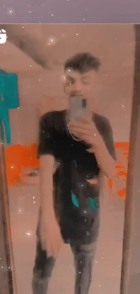 Leg Mirror Sleeve Live Wallpaper