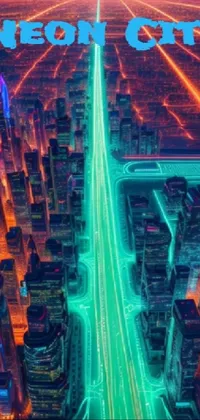 neon city  Live Wallpaper