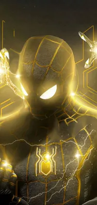 Get ready for an action-packed phone wallpaper with this Spider-Man inspired live wallpaper