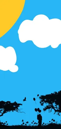 Light Azure Cloud Live Wallpaper