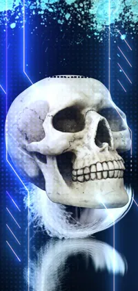 Light Azure Jaw Live Wallpaper
