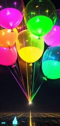 Light Balloon Lighting Live Wallpaper