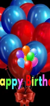 Light Balloon Party Supply Live Wallpaper