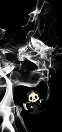 smoke can kill your death  Live Wallpaper