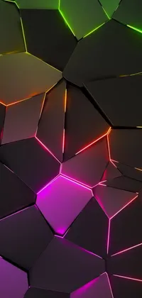 Light Black Triangle Live Wallpaper
