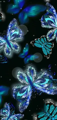 Light Blue Arthropod Live Wallpaper