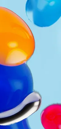 Light Blue Balloon Live Wallpaper