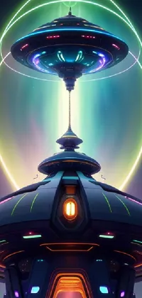 Alien Ship Live Wallpaper