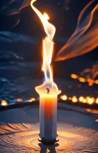 Light Candle Heat Live Wallpaper