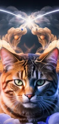 Light Cat Felidae Live Wallpaper