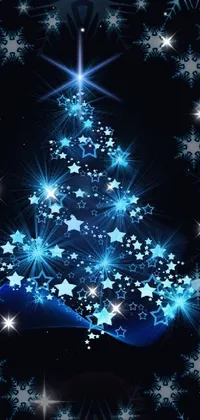 Light Christmas Tree World Live Wallpaper