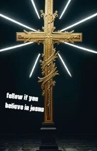 Light Cross Religious Item Live Wallpaper