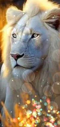 Light Felidae Lion Live Wallpaper