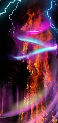 Light Fire Flame Live Wallpaper