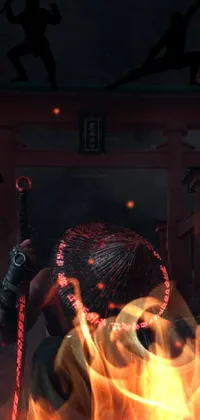 Light Fire Flame Live Wallpaper