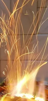 Light Fireworks Sun Live Wallpaper