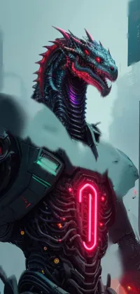 robot dragon wallpaper