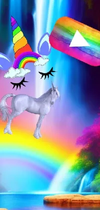 Get lost in a magical world with our Unicorn Live Wallpaper