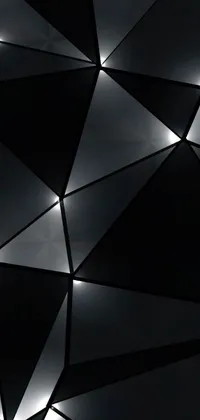 Light Grey Symmetry Live Wallpaper