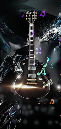 Light Guitar Accessory String Instrument Accessory Live Wallpaper