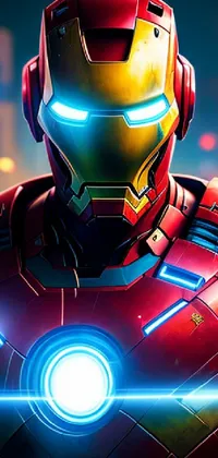 ironman cartoon wallpaper