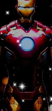 Light Iron Man Toy Live Wallpaper