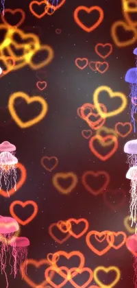 Bring the beauty of the ocean to your phone with this mesmerizing Jellyfish Live Wallpaper