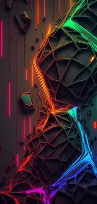 Digital Neon Lights Live Wallpaper - free download