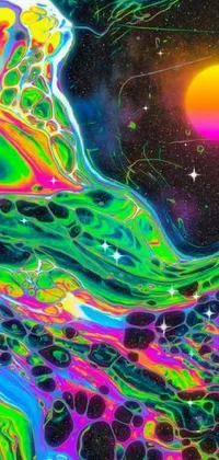 Light Liquid Nature Live Wallpaper
