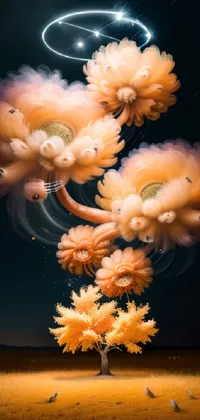 Light Marine Invertebrates Nature Live Wallpaper
