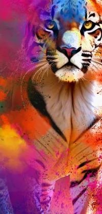 Light Nature Bengal Tiger Live Wallpaper
