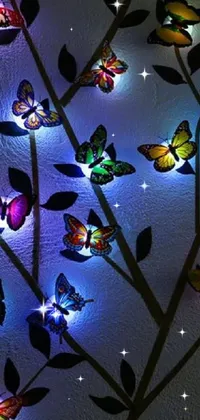 Light Nature Leaf Live Wallpaper