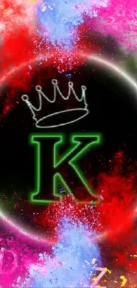 This phone live wallpaper features a stunning design of a regal letter "K" adorned with a crown, perfect to express your unique personality and add some personality to your phone! Powered by Glitz Pro technology for dynamic glow, this wallpaper is trending on Spotify so you can stay on top of the latest cultural trends